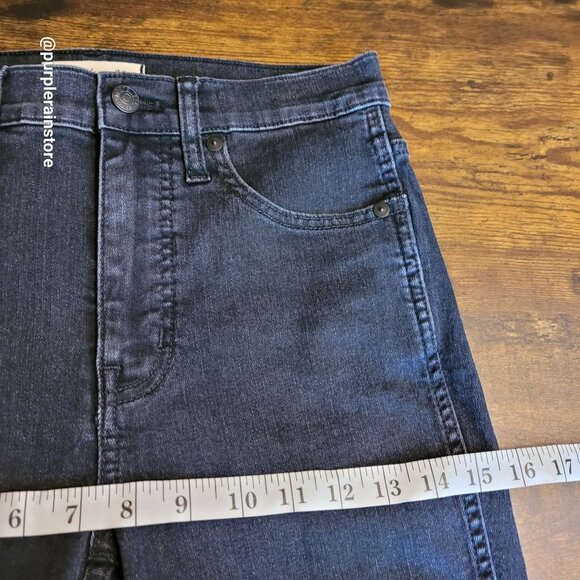Madewell Jeans Size 28 Skinny 9" High Rise Tummy Control Eclipse Wash AC134 - Picture 9 of 13